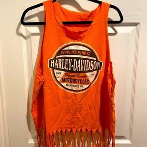 Harley Davidson tassel tank